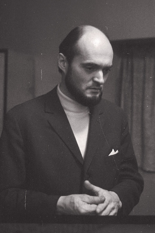 Helilooja Arvo Pärt.