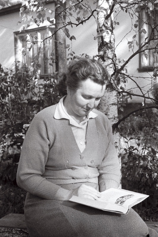 Kirjanik Silvia Rannamaa.