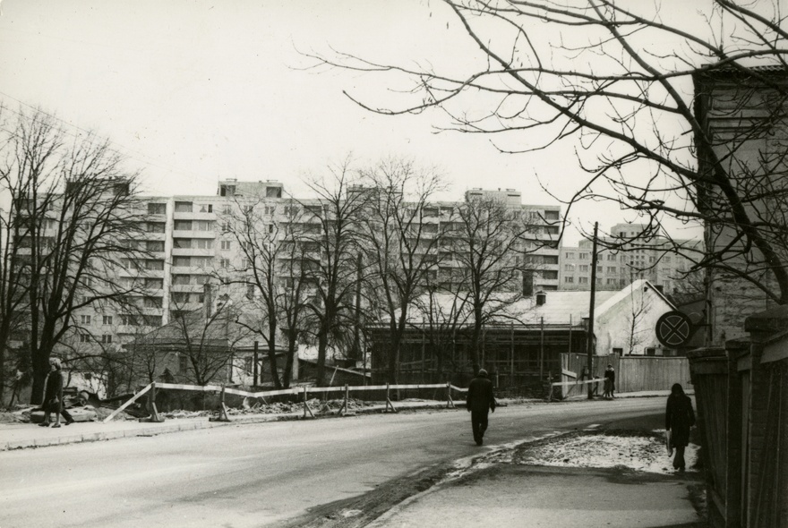Vaade Keldrimäe uushoonestusele Juhkentali tn-lt