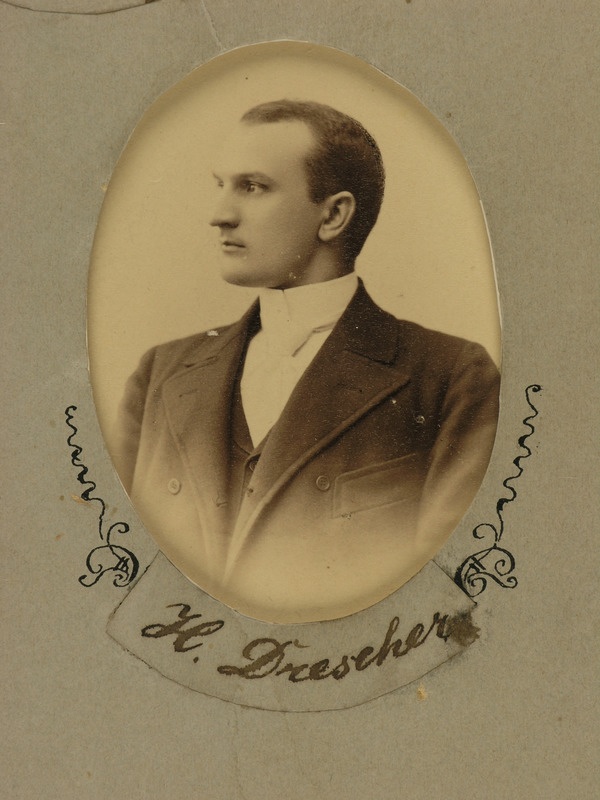 Poola teoloogide ringi liige Heinrich Drescher, portreefoto