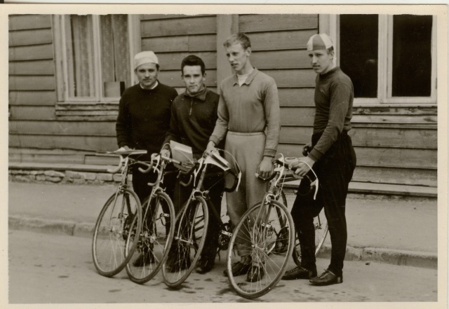 foto jalgratturid Paide 1950-ndad
