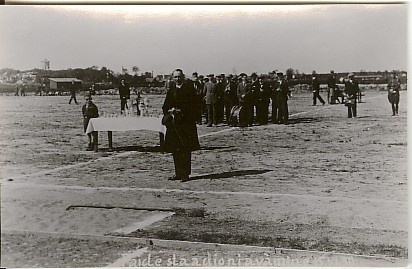 Photo, Opening of Paide Stadium in 1930.