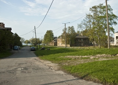 Kopli, Sepa tänava lõpp, vaade mere suunas. rephoto