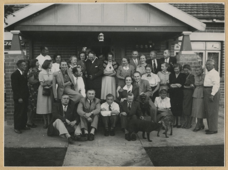 Sydney EAÕK koor ja külalised külas hr Alliku farmis