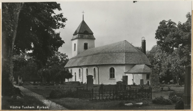 Vaade ühele kirikule Västra Tunhem´is