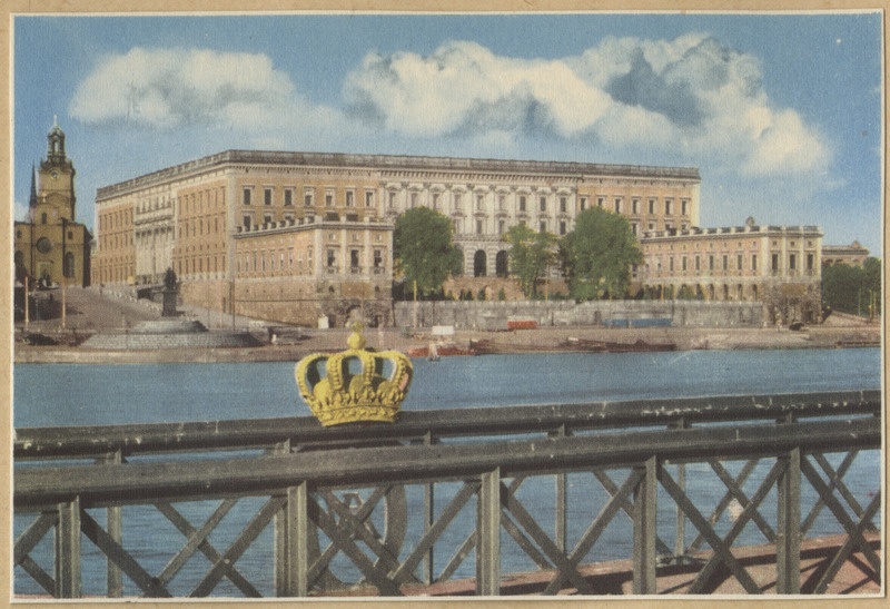 Hoone kujutis postkaardil