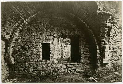 Padise monastery basement, charming room  duplicate photo