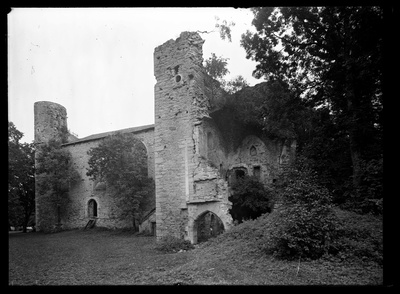 View of the ruins of the Padise monastery from W  similar photo