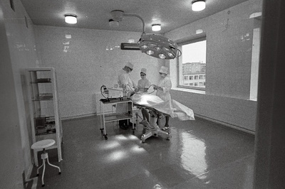 Harjumäe Haigla polikliiniku operatsioonisaal.  duplicate photo