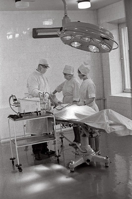 Operatsioon Harjumäe Haigla polikliinikus.  similar photo