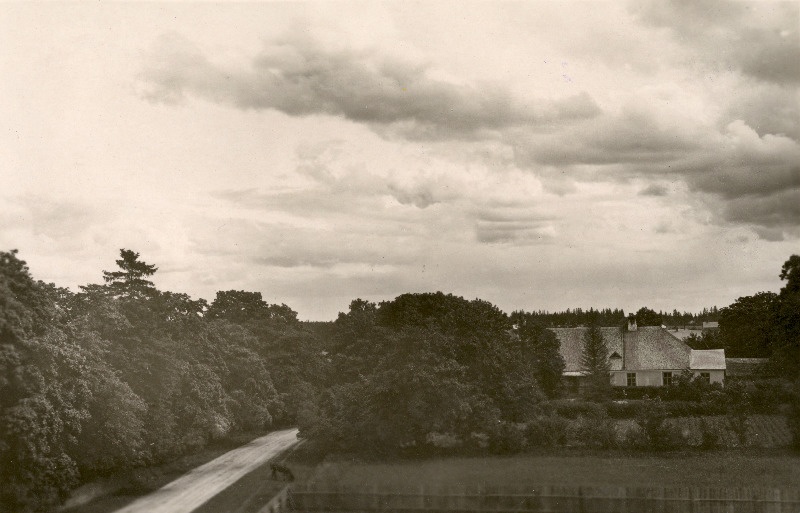 Vaade Juuru kirikumõisale.
