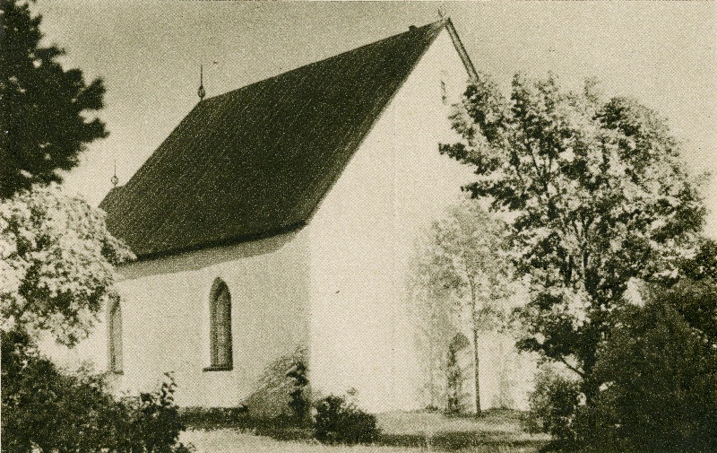 Vormsi Olavi kirik.