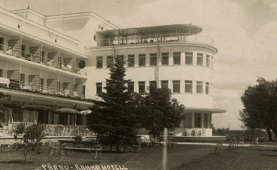 Pärnu Rannahotell. Arhitekt Olev Siinmaa