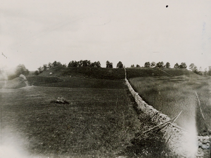 Vaade Soontagana maalinnale. Koonga vald.