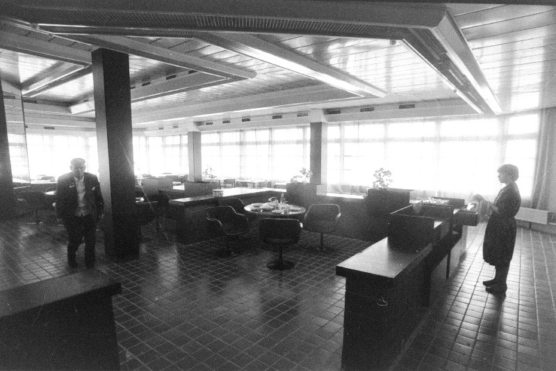 Sanatooriumi Laine söökla sisevaade.