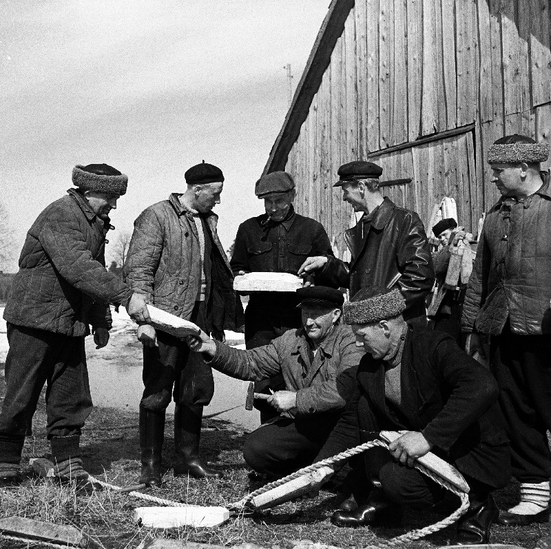Kalurikolhoosi “Kommunismi Lipp” kalurid.