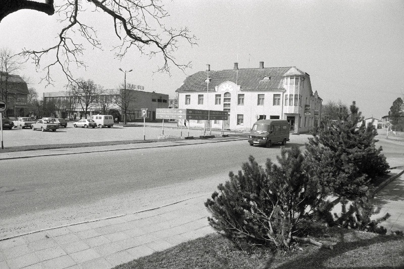 Karksi-Nuia keskuse vaade.