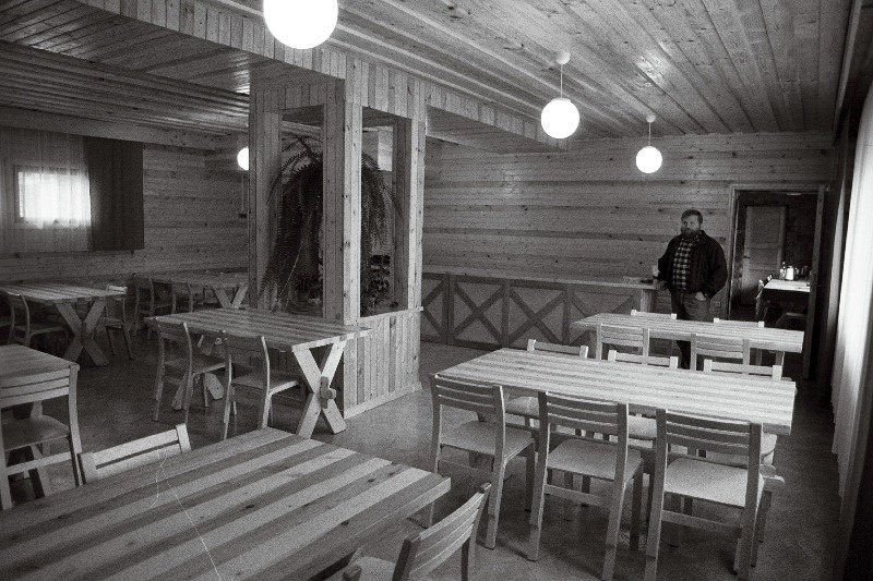 Kivi turismitalu sisevaade.