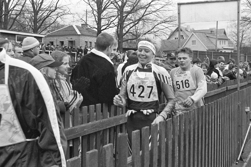 68. ümber Viljandi järve jooksul finišeerib esimese naisena Cristel Vahtra.