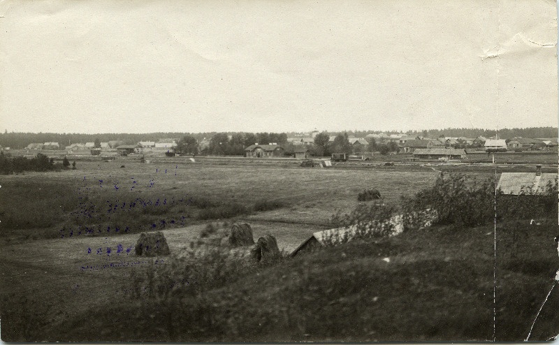 Vaade Kährimäelt Antsla alevile.