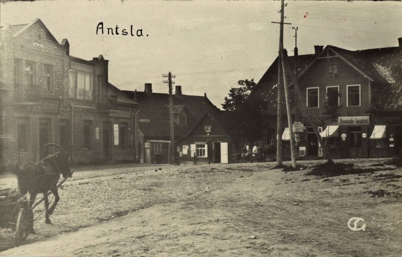Vaksali tänav Antslas.