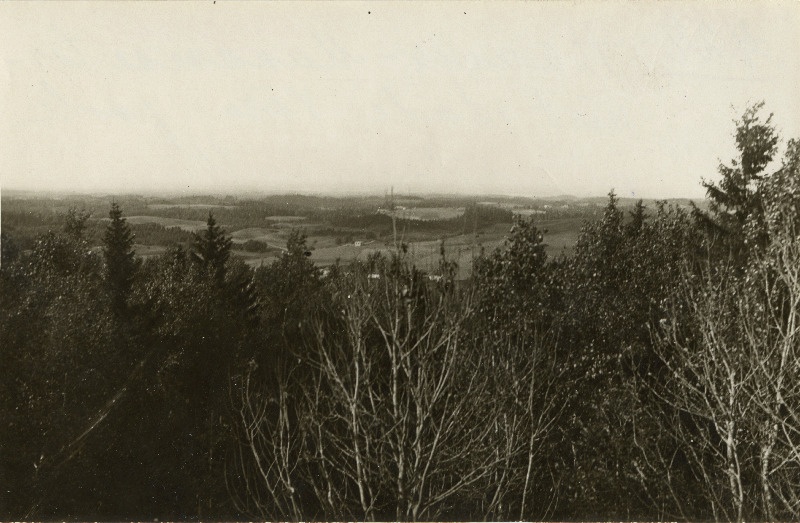 Rõuge maastik Suure Munamäe tornist.