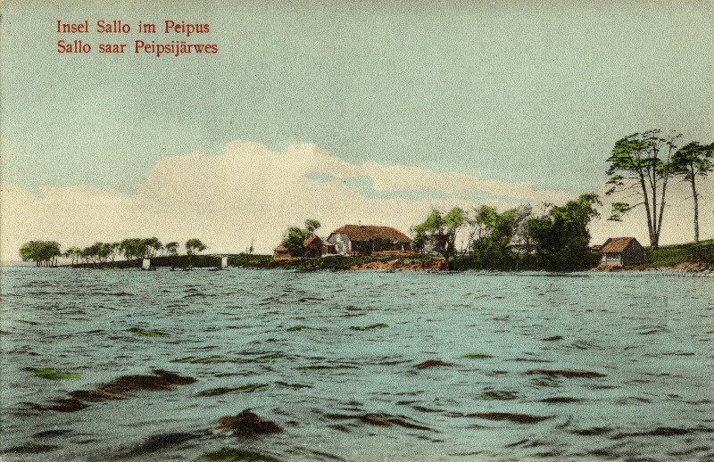 Sallo saar Peipsi järves.