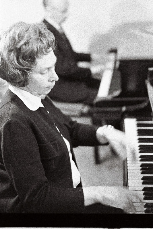 Pianist Anna Klas.