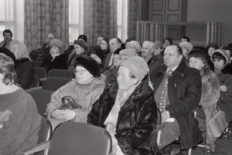 Eesti Raadio tervisesaate salvestamine, kultuuri kolledži ansambel Terje Soots, Jaan Eha, Ester Keba, Marge Esko.