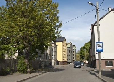 Uus Maailm, Komeedi, Pilve ja Aasa tänava ristmik. rephoto