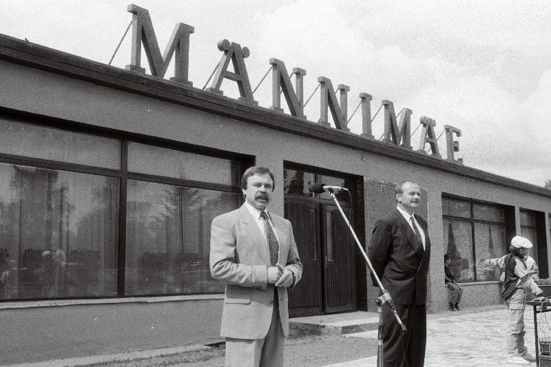 "Alexela" uue bensiinijaama avamine Männimäel.