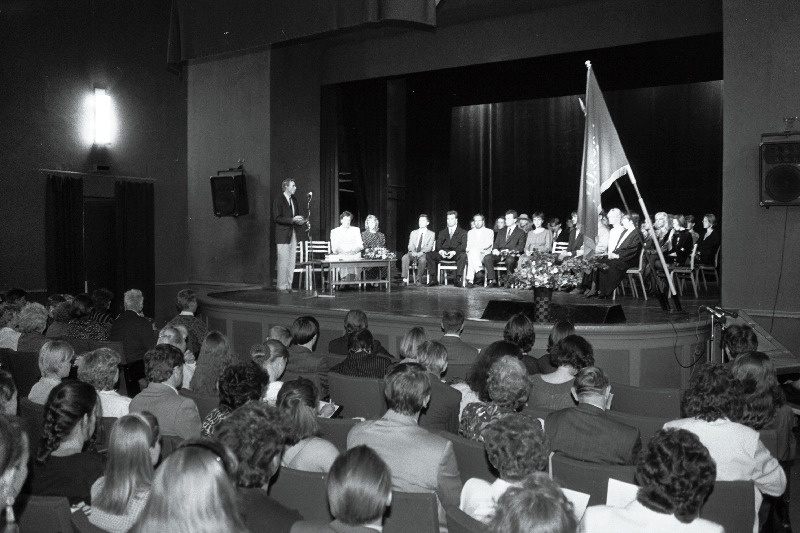 Kultuurikolledži lõpuaktus.