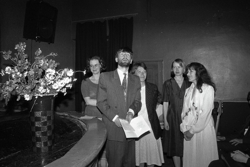 Kultuurikolledži lõpuaktus.