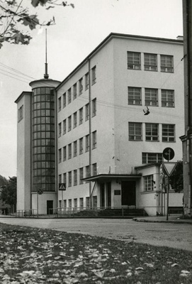 Lenderi gümnaasium Tallinnas, vaade. Arhitekt Herbert Johanson  duplicate photo
