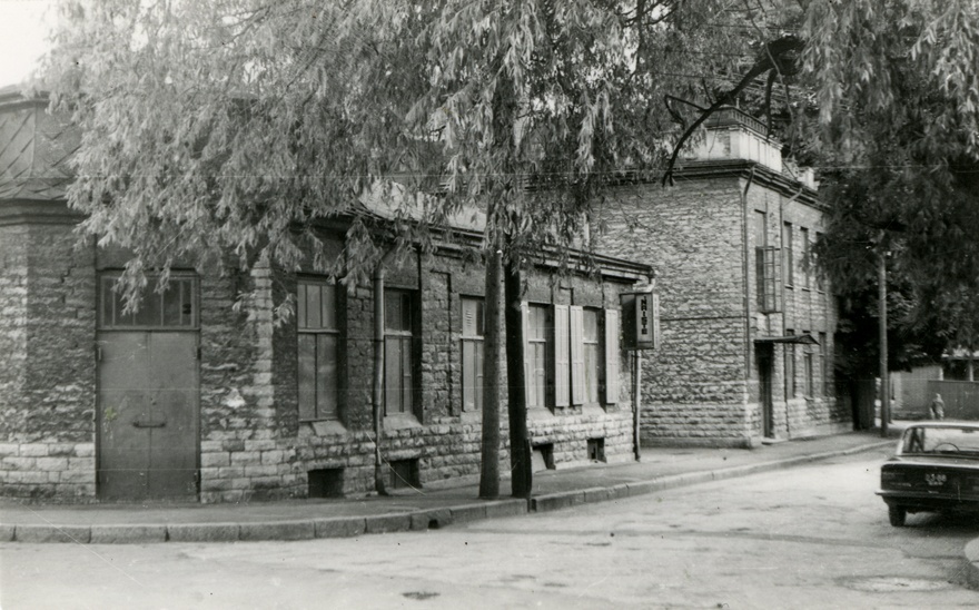 Saun Tallinnas, vaade tänavalt. Arhitekt Ferdinand Mäll