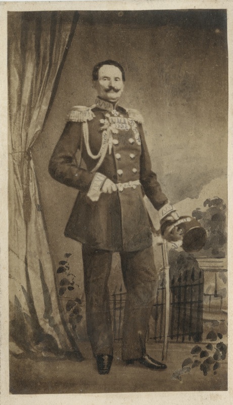 Feldmarssali Friedrich Wilhelm Rembert Berg`i täisfiguurportree