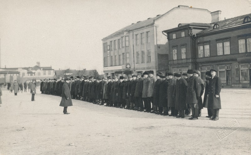 Tallinna Kaitsepataljoni allüksus.