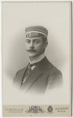 Korporatsiooni "Livonia" liige Ralf Wolff, portreefoto  duplicate photo