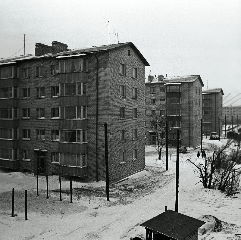 Vaade elamurajoonile Lasnamäel.