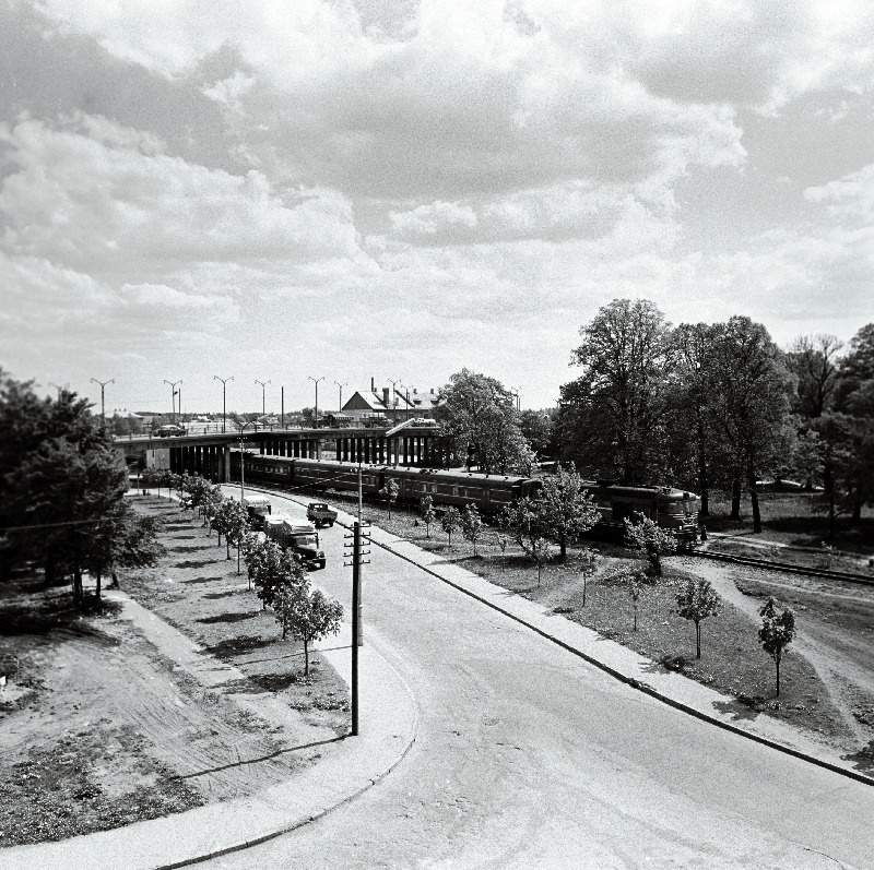 Vaade Pärnu maantee viaduktile.