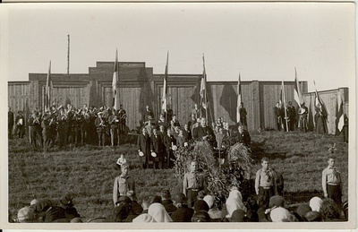 foto, põllumeeste päev Paides rahvamaja aias 1930-ndad.a.  duplicate photo