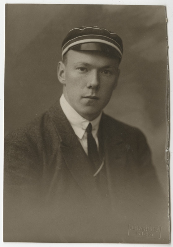 Korporatsiooni "Livonia" liige Wedig von Glasenapp, portreefoto