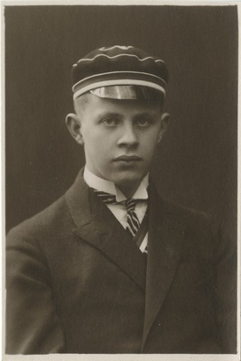 Korporatsiooni "Livonia" liige Wolfgang Girgensohn, portreefoto  duplicate photo