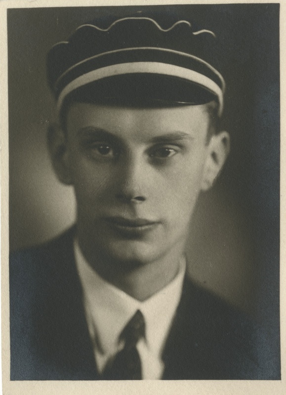 Korporatsiooni "Livonia" liige Jürgen Freymann, portreefoto