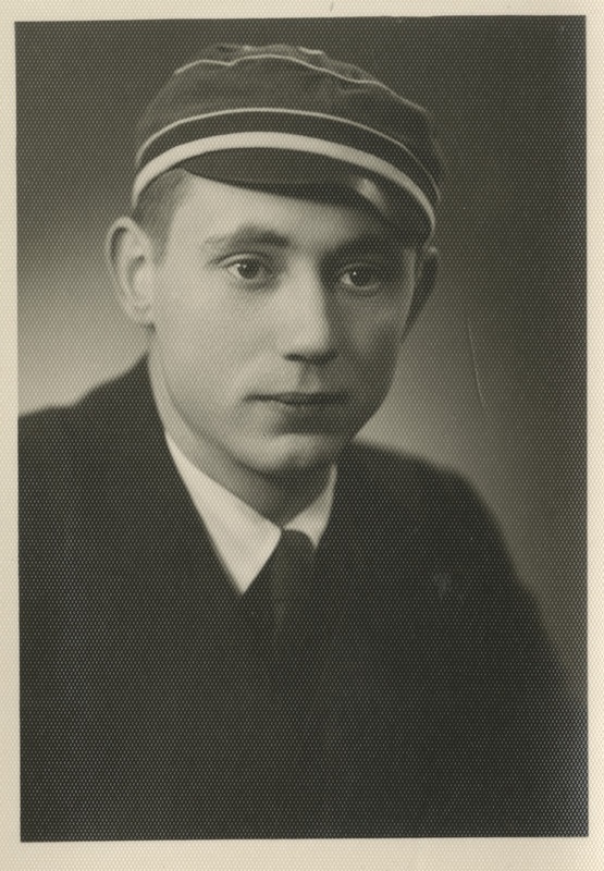 Korporatsiooni "Livonia" liige Gert von zur Mühlen, portreefoto