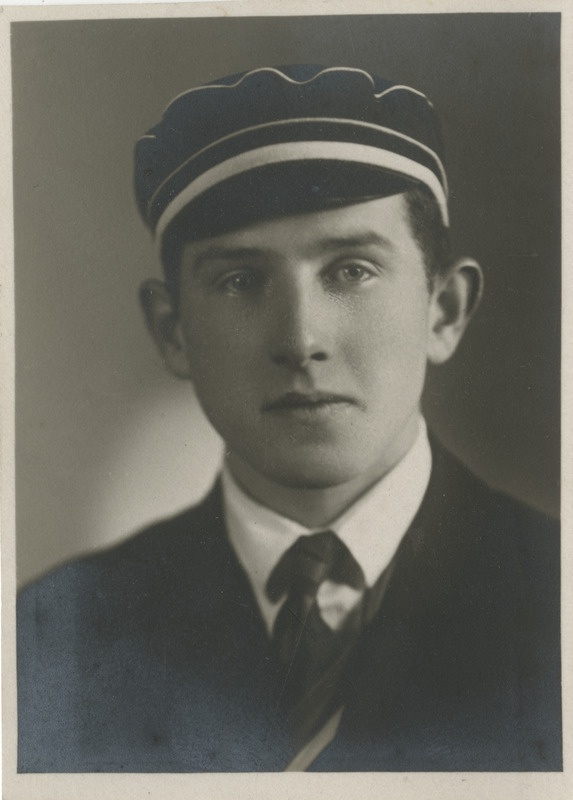 Korporatsiooni "Livonia" liige Axel von Pander, portreefoto