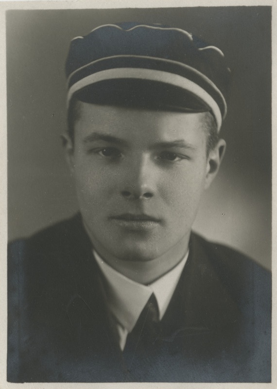 Korporatsiooni "Livonia" liige Hans von Oettingen, portreefoto