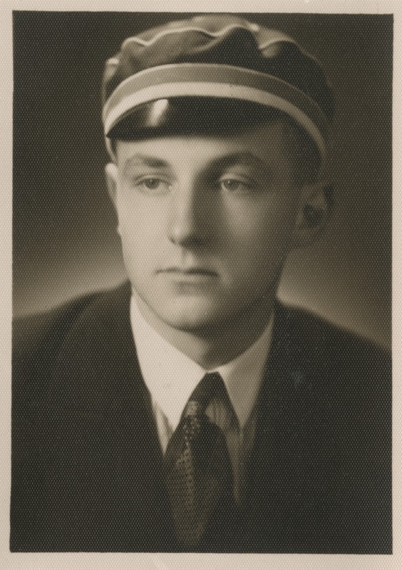 Korporatsiooni "Livonia" liige Eberhard Campenhausen, portreefoto