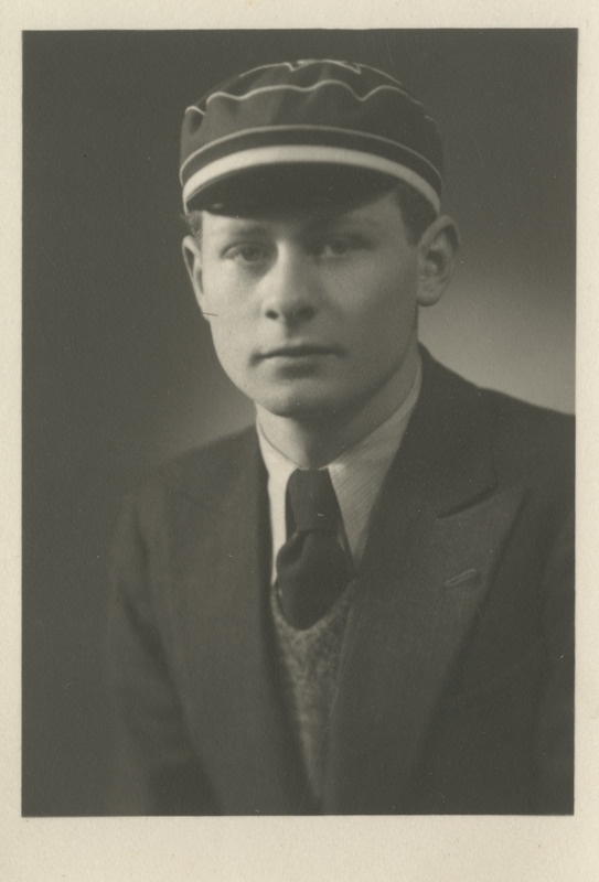 Korporatsiooni "Livonia" liige Dietrich von Wahl, portreefoto