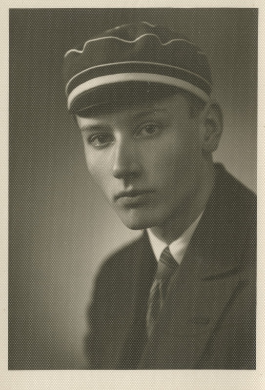 Korporatsiooni "Livonia" liige Heinrich Reimer, portreefoto